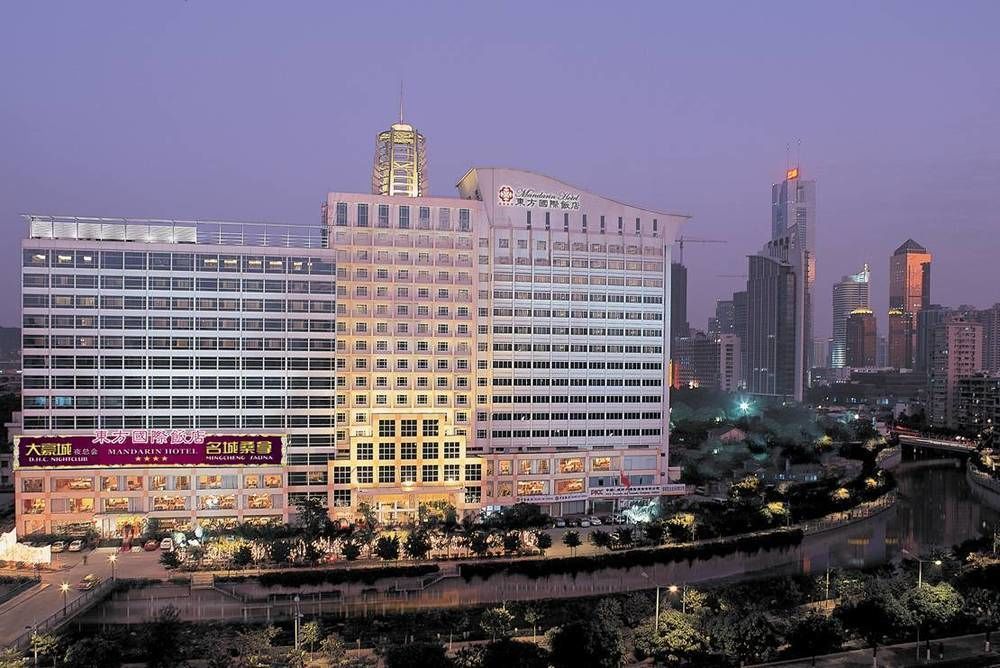 Mandarin Hotel Cantón Exterior foto